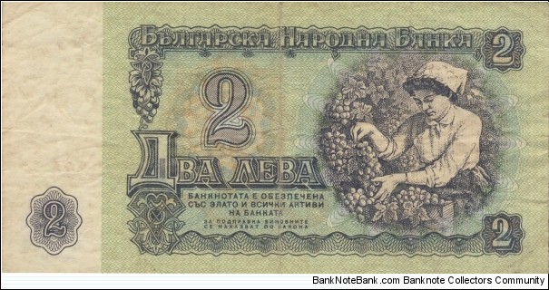 2 Leva Banknote