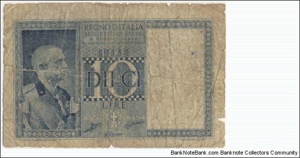 10 Lire  Banknote