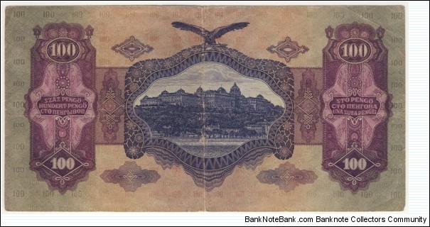 Banknote from Hungary year 1930