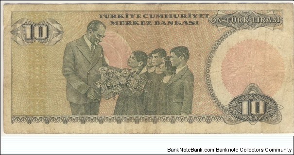 Banknote from Turkey year 1979