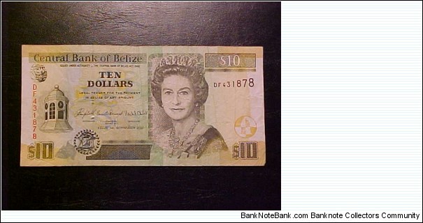 A $10 note a friend brought back from vacation! Banknote