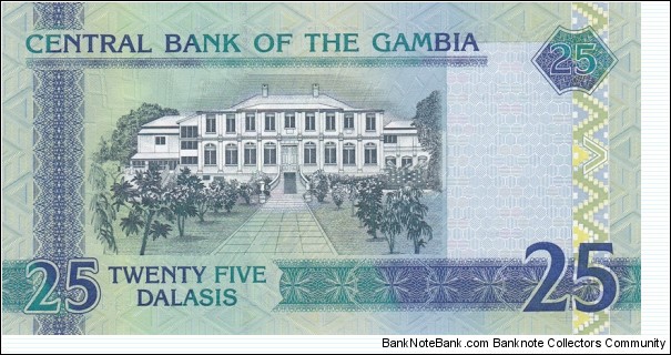Banknote from Gambia year 2006