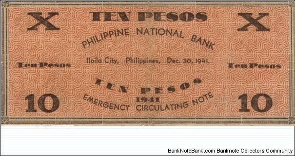 Banknote from Philippines year 1941