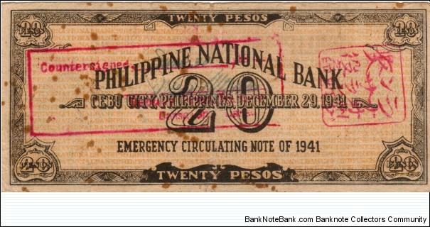 Banknote from Philippines year 1943