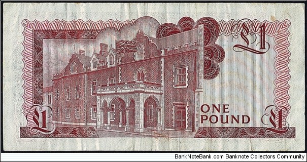 Banknote from Gibraltar year 1975