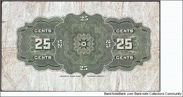 Banknote from Canada year 1900