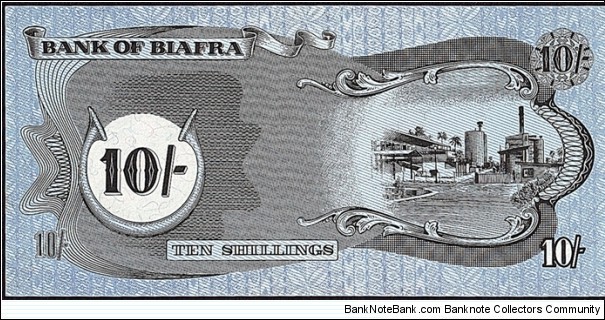 Banknote from Biafra year 0