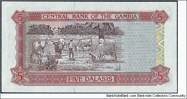 Banknote from Gambia year 0