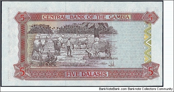 Banknote from Gambia year 0