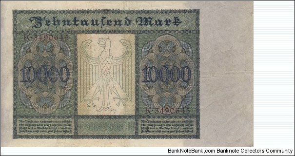 Banknote from Germany year 1922