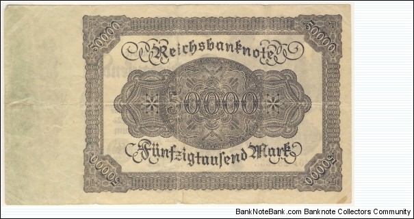 Banknote from Germany year 1922