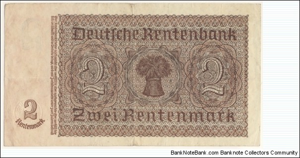 Banknote from Germany year 1937