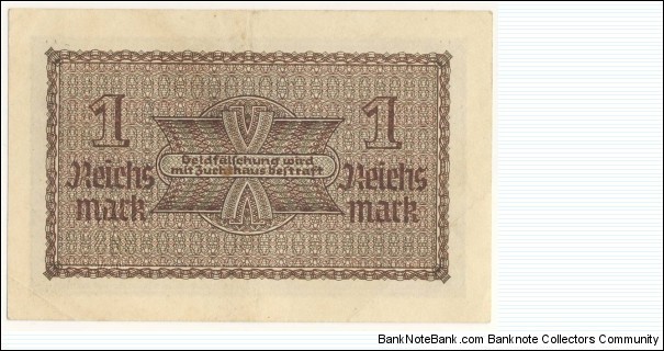 Banknote from Germany year 1939