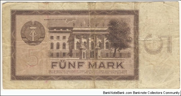 Banknote from Germany year 1964