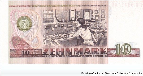 Banknote from Germany year 1985