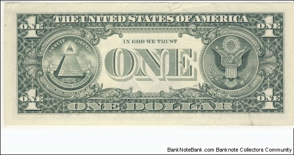 Banknote from USA year 2001