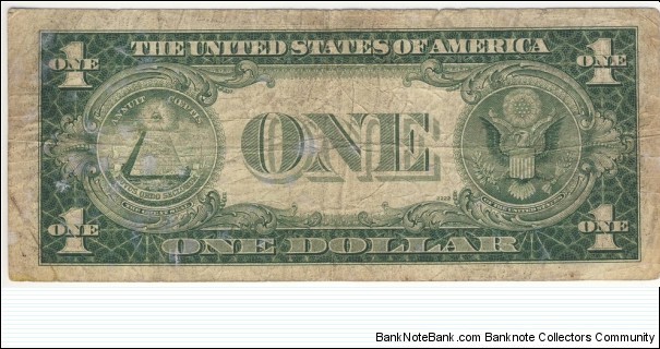 Banknote from USA year 1935