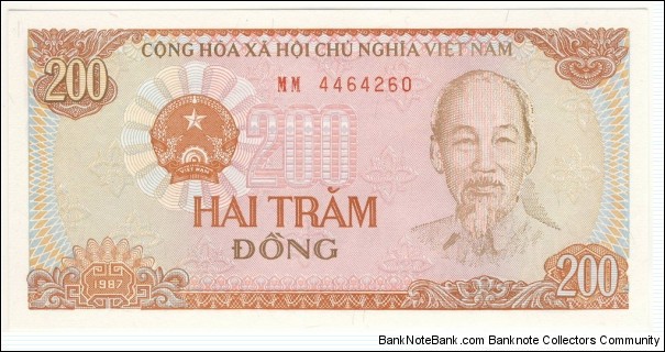 200 Dong Banknote