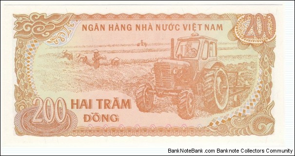 Banknote from Vietnam year 1987