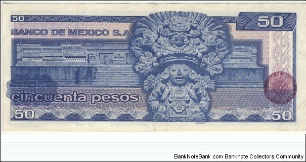 Banknote from Mexico year 1981