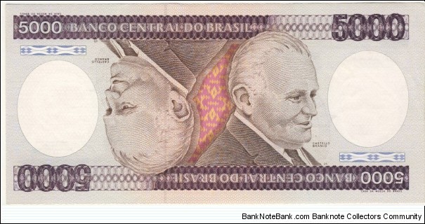 5000 Cruzeiros(1984) Banknote