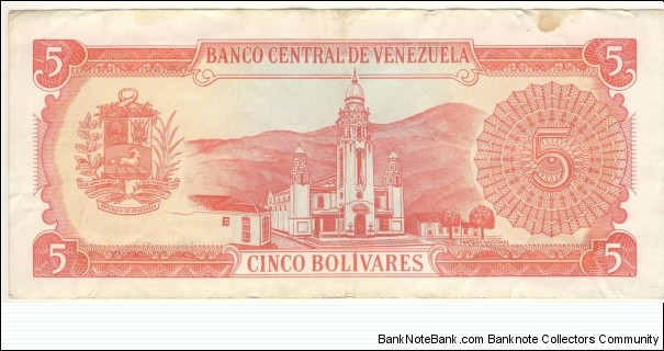 Banknote from Venezuela year 1989