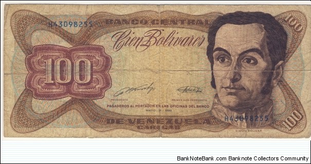 100 Bolivares Banknote