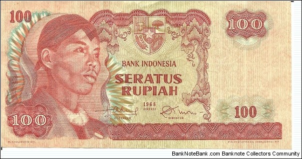 100 Seratus Rupiah
#YQN012611 Banknote