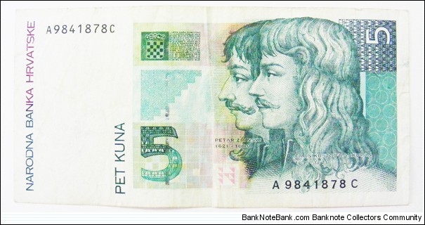 5 Kuna Banknote