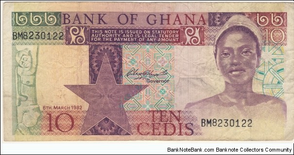 10 Cedis Banknote