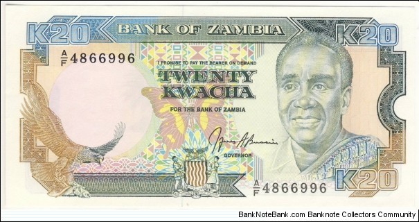 20 Kwacha Banknote