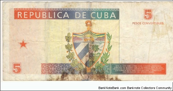 Banknote from Cuba year 2004