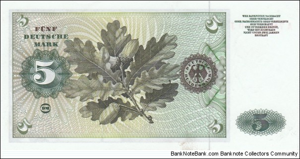Banknote from Germany year 1960