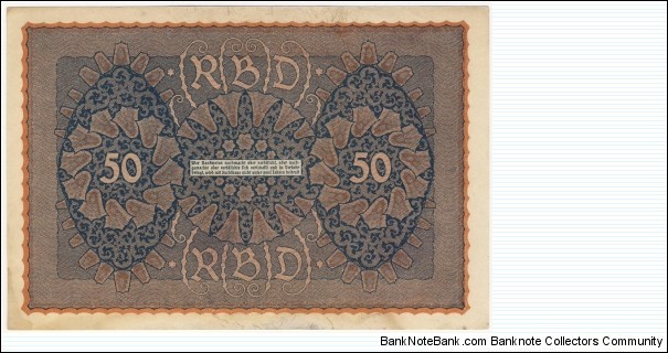 Banknote from Germany year 1919