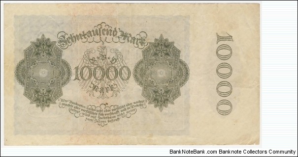 Banknote from Germany year 1922