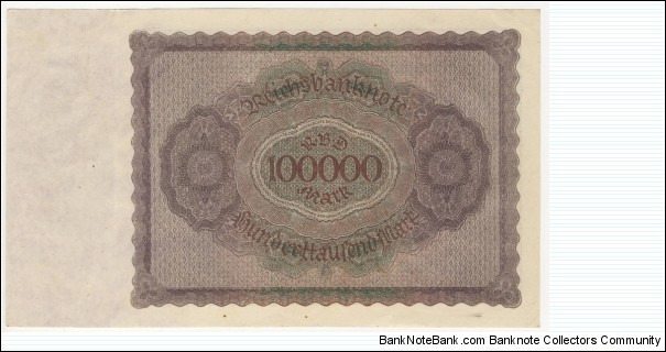 Banknote from Germany year 1923