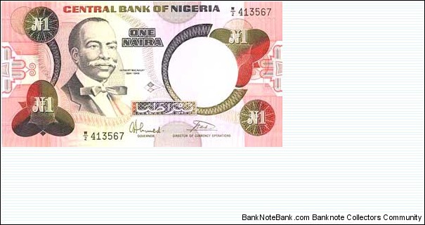 1 Naira Banknote