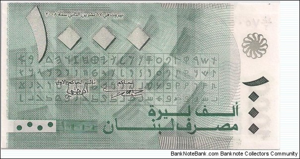 1000 Lira Banknote