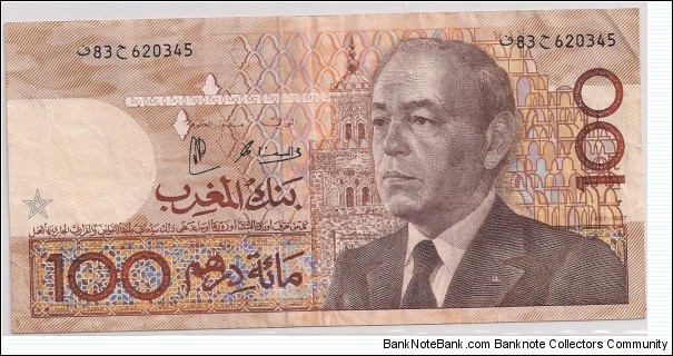 100 Dirhams Banknote