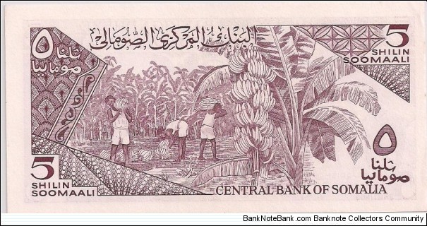 Banknote from Somalia year 1987