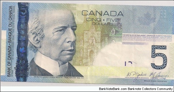 5 Dollars Banknote