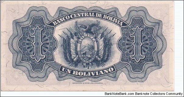 Banknote from Bolivia year 1931