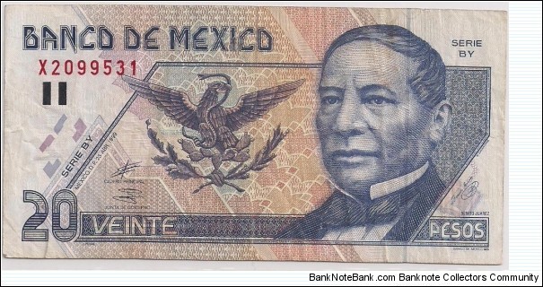 20 Pesos Banknote