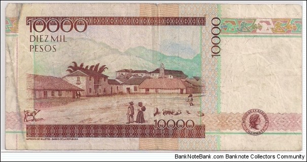 Banknote from Colombia year 2006