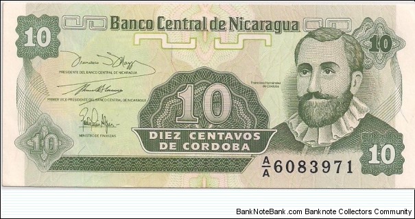 10 CENTAVOS Banknote