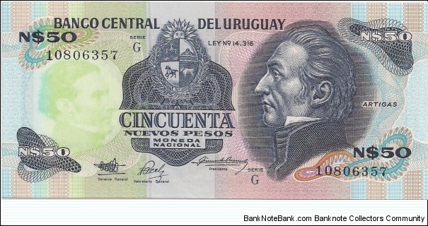 50 Pesos Banknote