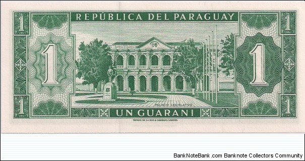 Banknote from Paraguay year 1963