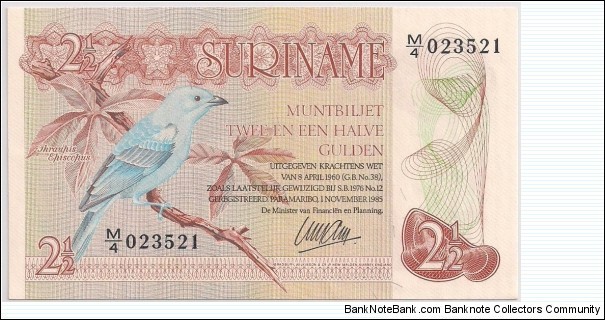 2.50 Gulden
(2.1/2) Banknote