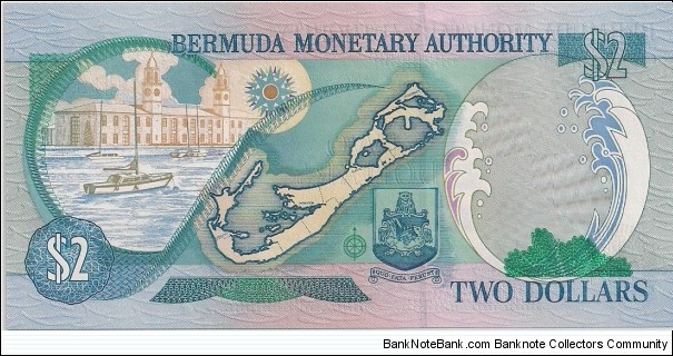 Banknote from Bermuda year 2000