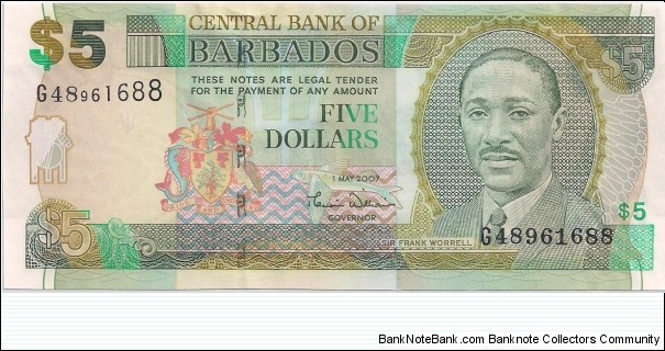 5 Dollars Banknote